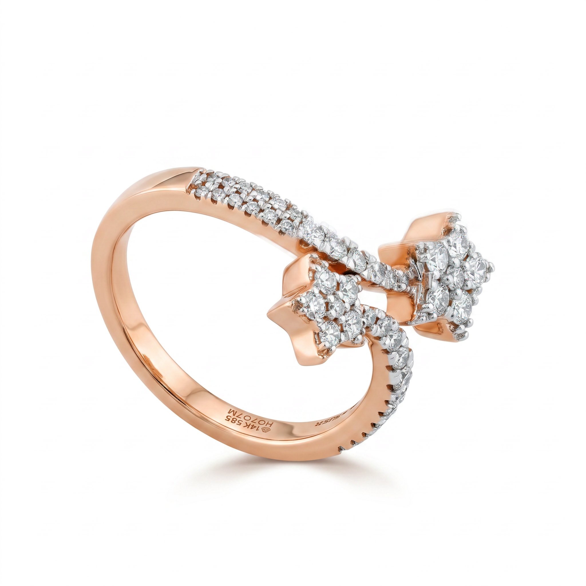 Astraea Toi et Moi Diamond Ring