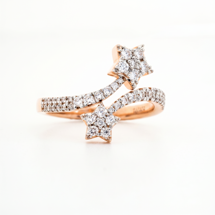 Astraea Toi et Moi Diamond Ring