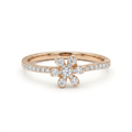 Aviana Petal Lab Grown Diamond Ring