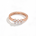 The Astra Cluster Multi-Stone Diamond Ring