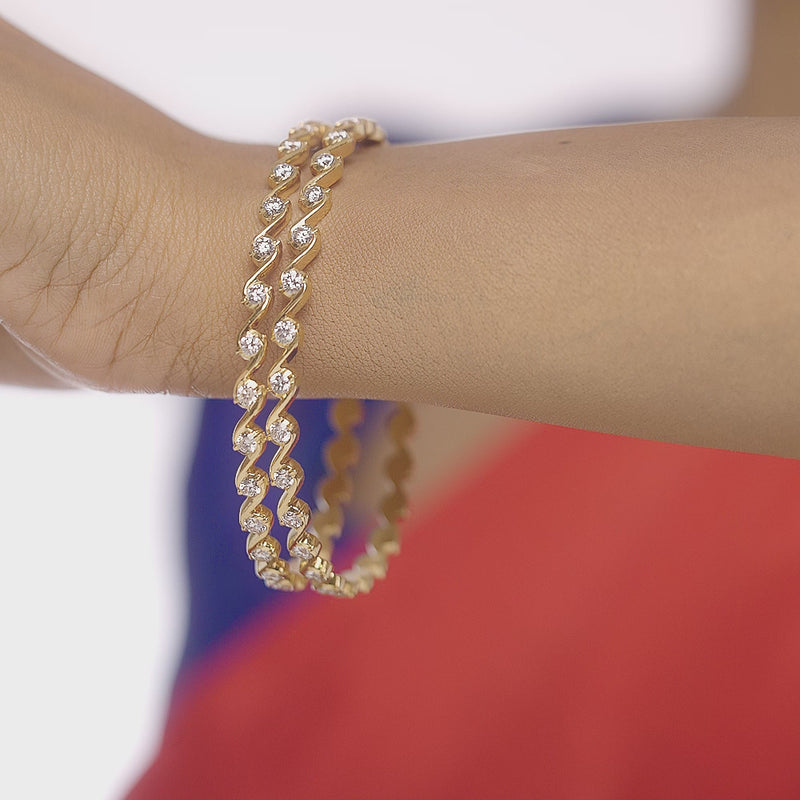 Swarnam Closed Set Bangle – product video