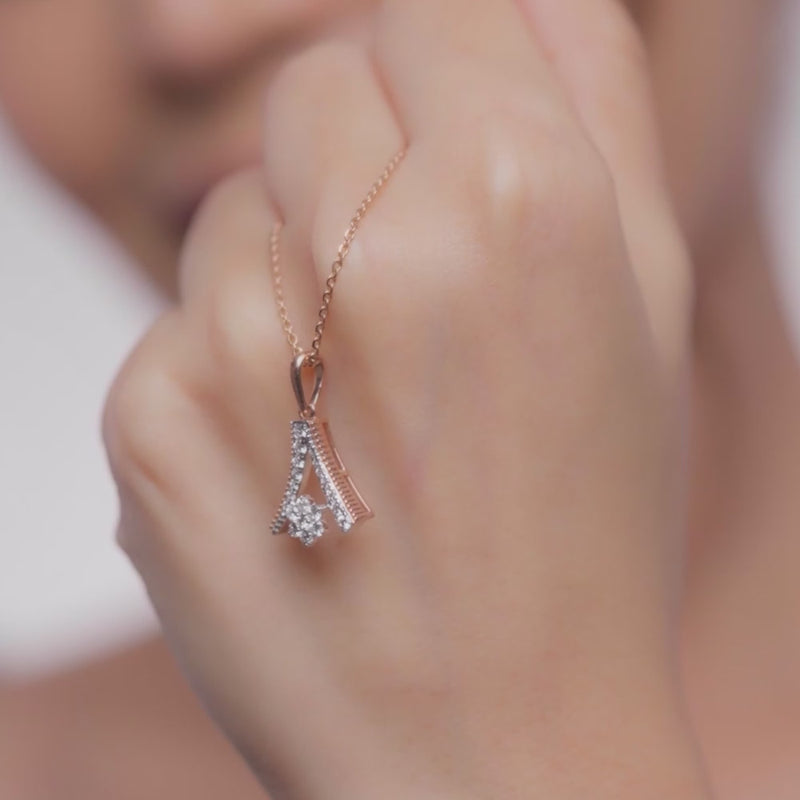 Ingrid Diamond Pendant – product video