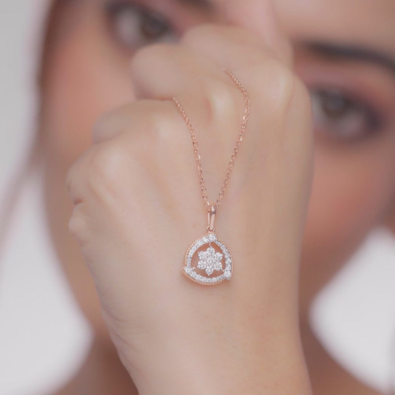 Ann Diamond Pendant – product video