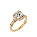 Lucinda Diamond Halo Ring