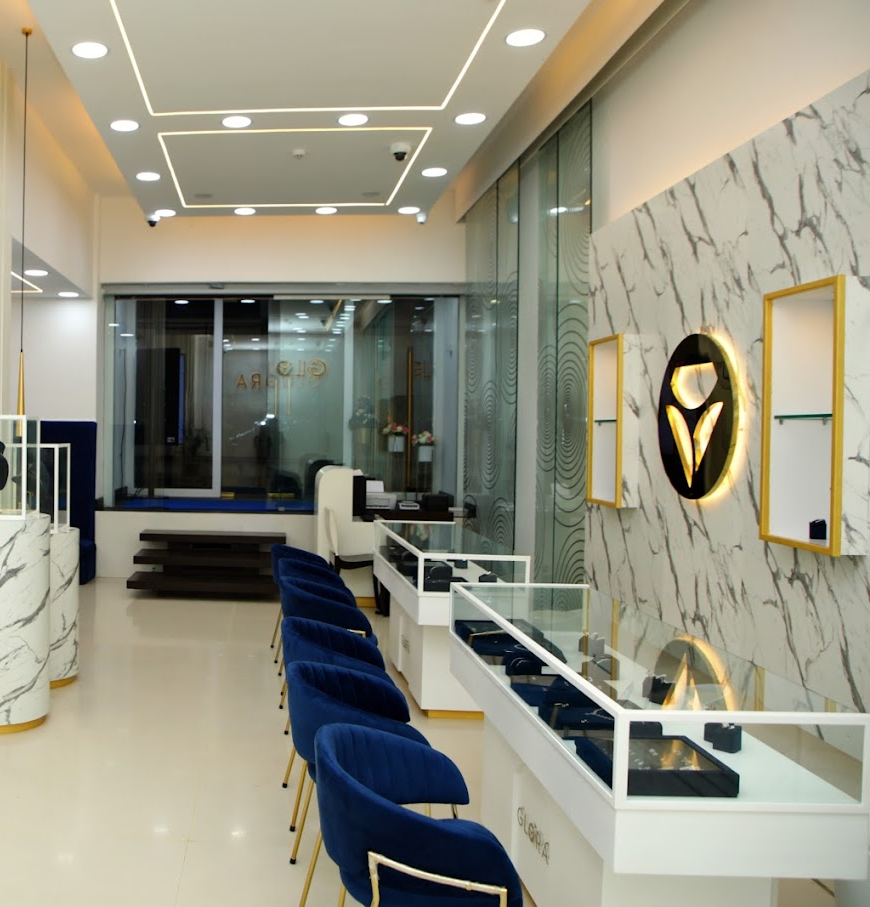 Inside a Glora showroom